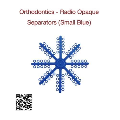 Radio Opaque Separators (Small Blue)