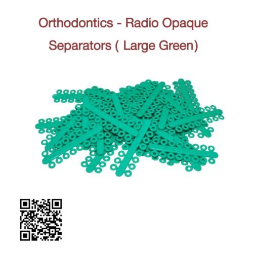 Radio Opaque Separators (Large Green)