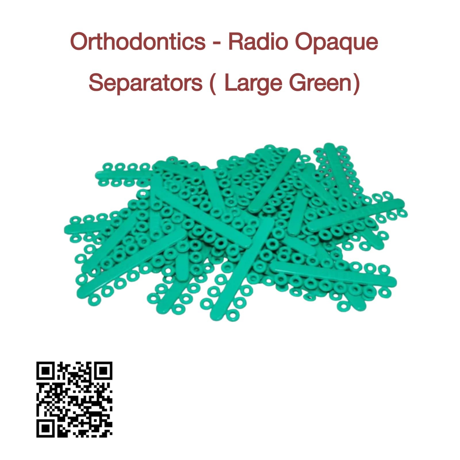 Radio Opaque Separators (Large Green)